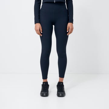 aim'n Women's Ribbed Performance Tights in Black CLOTHING