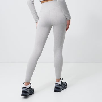 Asos Knit Gym Leggings ASOS DESIGN Balloon Leg Pants In Grey Marl ASOS