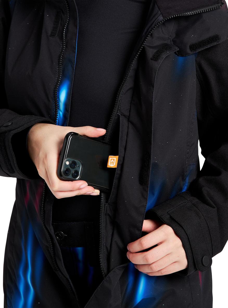 Burton Women's Jet Set Jacket in Black | SNOW SPORTS
