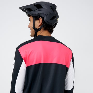 Fox Ranger Digi Image Men's Long Sleeve Jersey in Black BI - Main Image