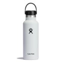 Hydro Flask Vacuum Insulated Bottle in White OUTDOOR/CAMPI