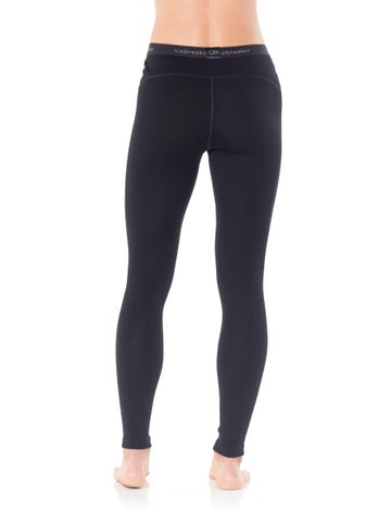 icebreaker Womens Merino 260 Tech Leggings in Black