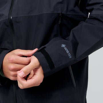 Marmot Seeker Gore-Tex Men's Waterproof Rain Jacket in Black