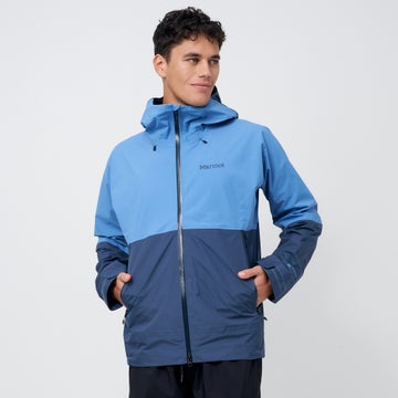 Marmot Seeker Gore-Tex Men's Waterproof Rain Jacket in Blue