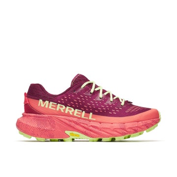 Merrell Men's Agility Peak Shoes in Red FOOTWEAR