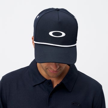 Oakley Ellipse Rope Hat in Black CLOTHING