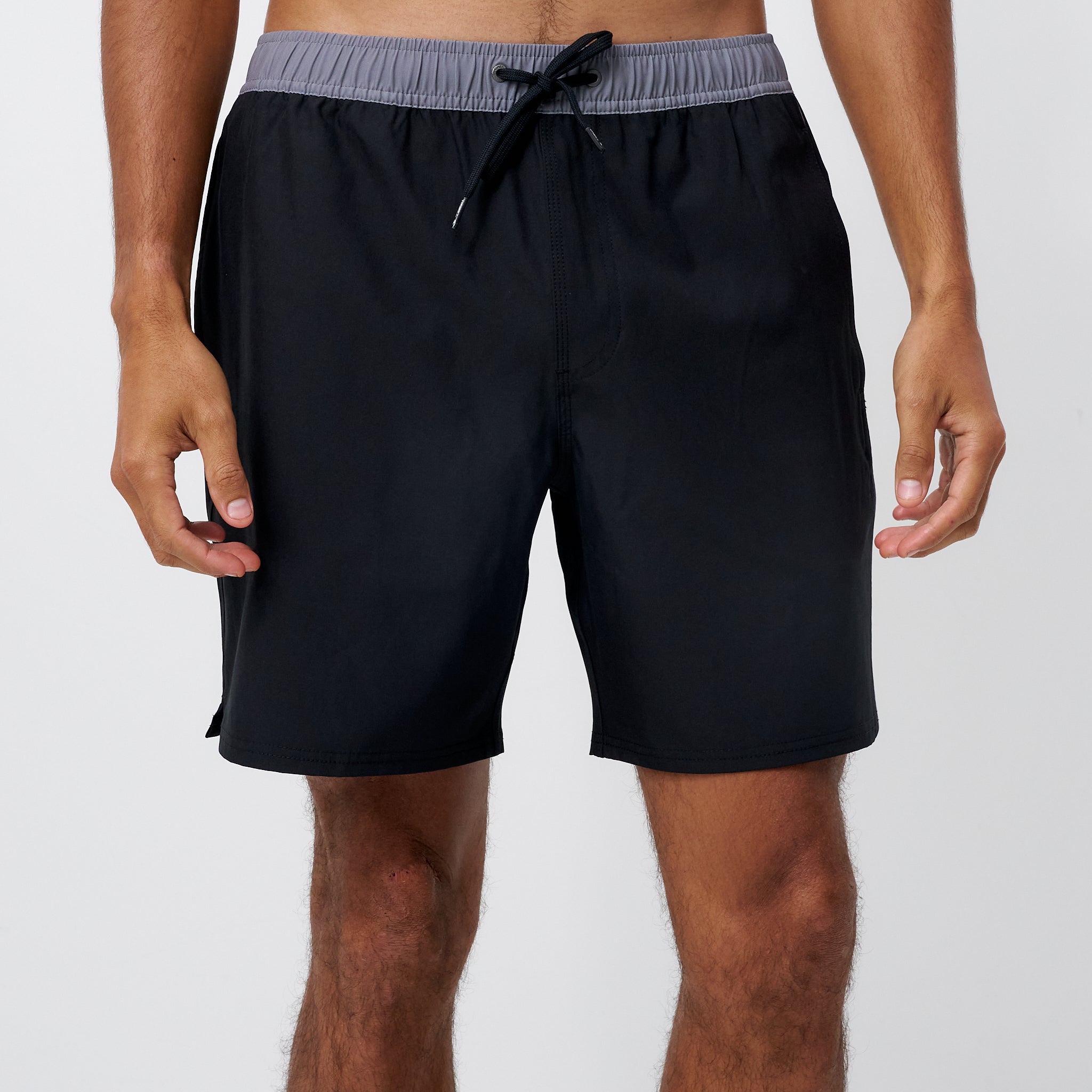 O'Neill Hermosa Side Panel E-Waist Men's 17in Shorts in Blac
