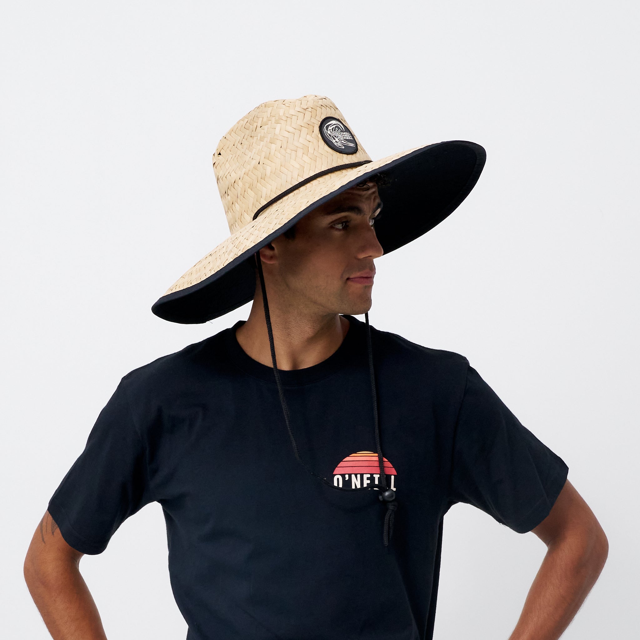 o neill straw hat mens