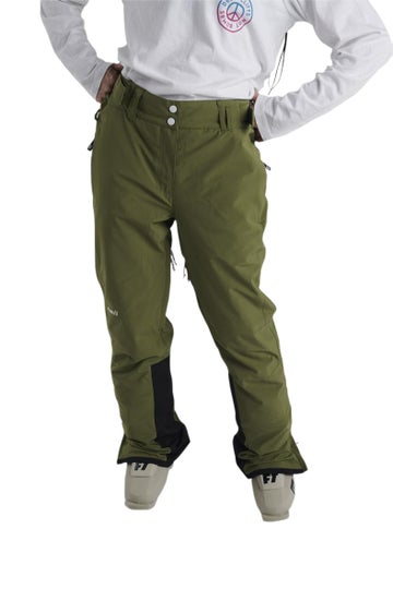 Army Green Olive Green Snow Pants Planks Women's All Time