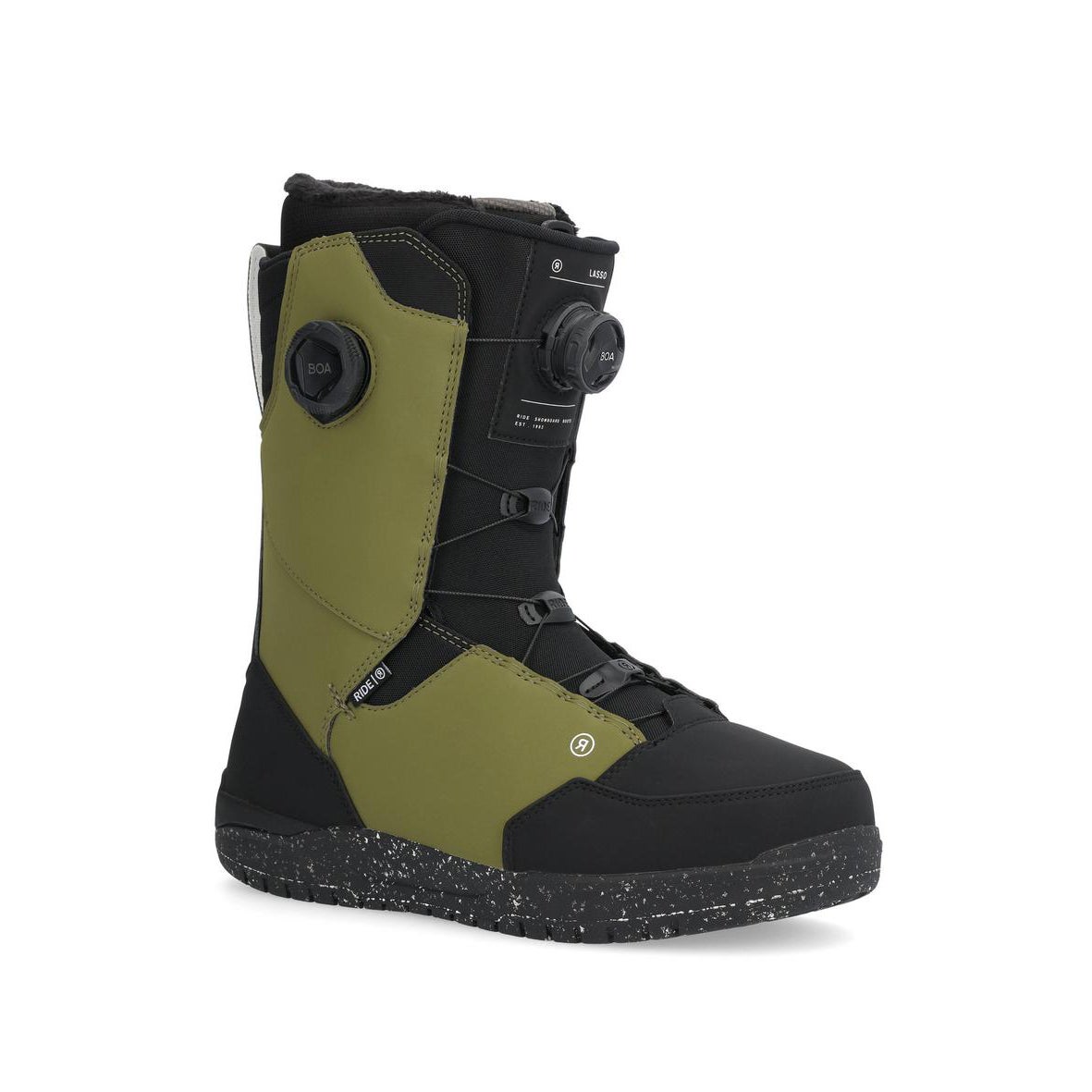 Ride Lasso Snowboard Boots in Green | SNOW SPORTS