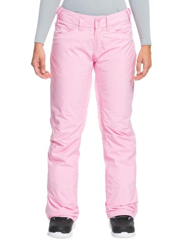 Roxy Womens Backyard Snow Pants in Pink