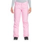 Rising High Light Pink Snow Pants Roxy Womens Backyard Snow Pants