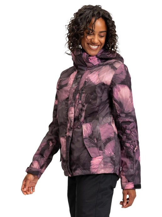 Roxy Women's Jetty Snow Jacket in Pink SNOW SPORTS