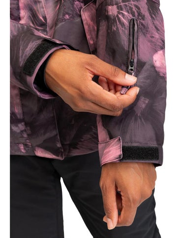 Roxy Women's Jetty Snow Jacket in Pink SNOW SPORTS