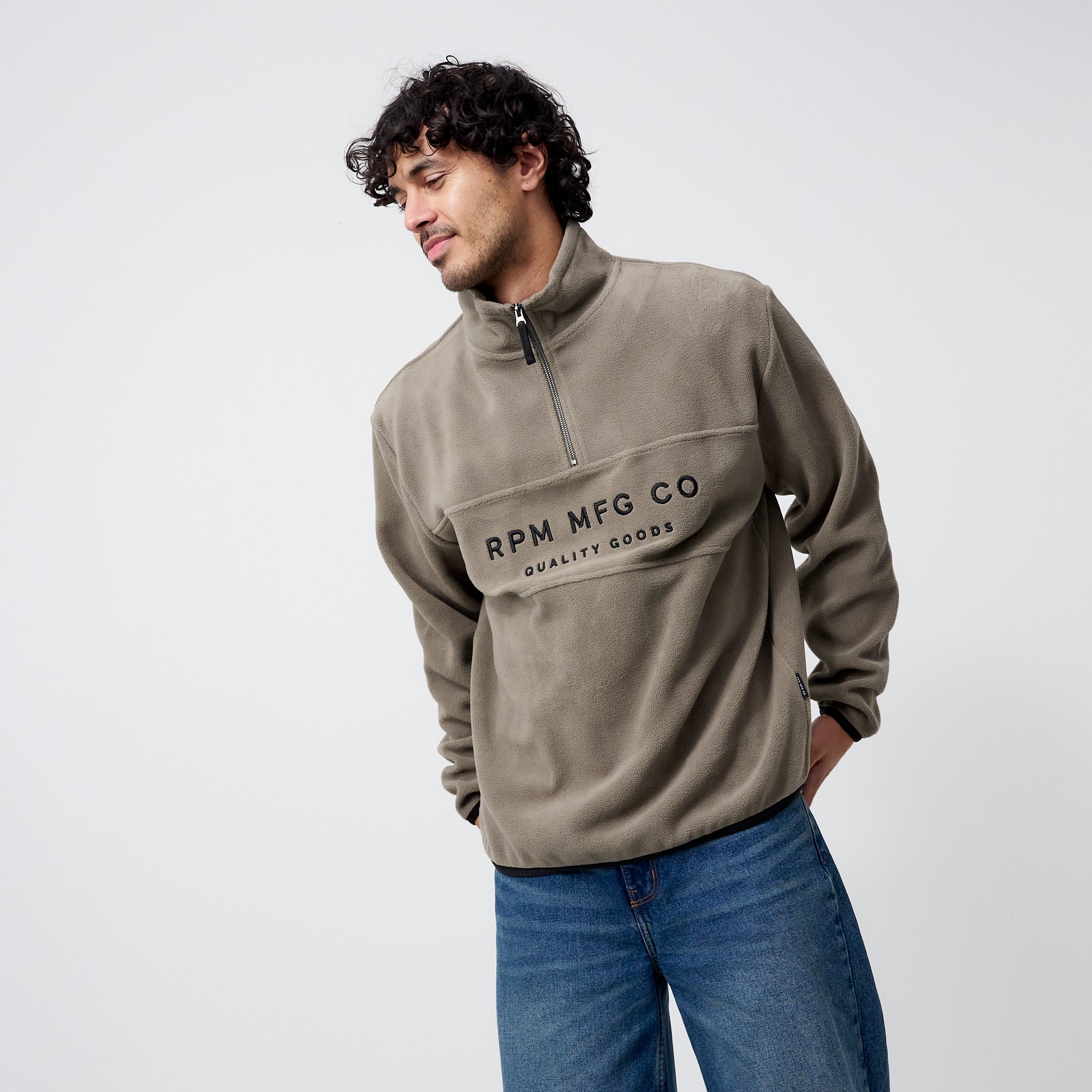 sweater crewneck poler sweater
