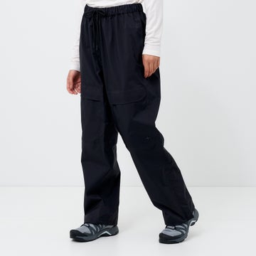R&R Sport Borough Women's 10k Waterproof Rain Pants in Black