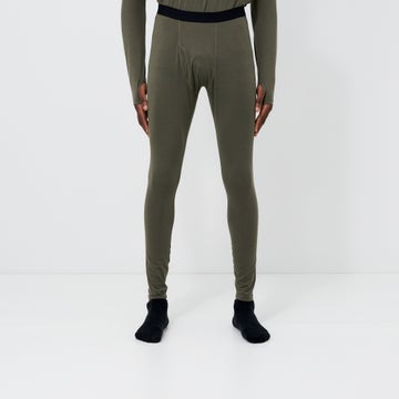 R&R Sport Highgate Men's Thermal Leggings in Green CLOTHIN