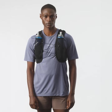 Salomon Advance Skin Running Vest Set in Black OUTDOOR/C