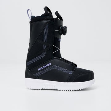 Salomon Scarlet Boa Snowboard Boots in Black