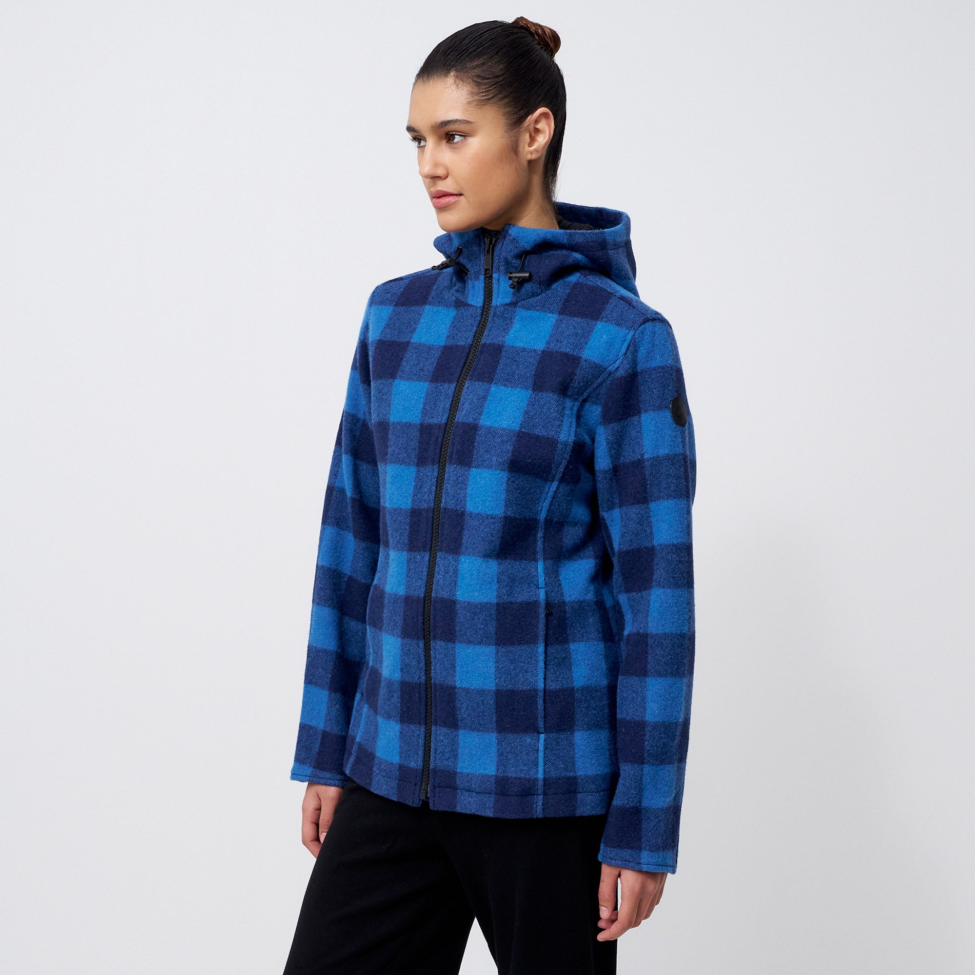 Swanndri Women's Seattle V2 Wool Hoodie in Multi CLOTHING