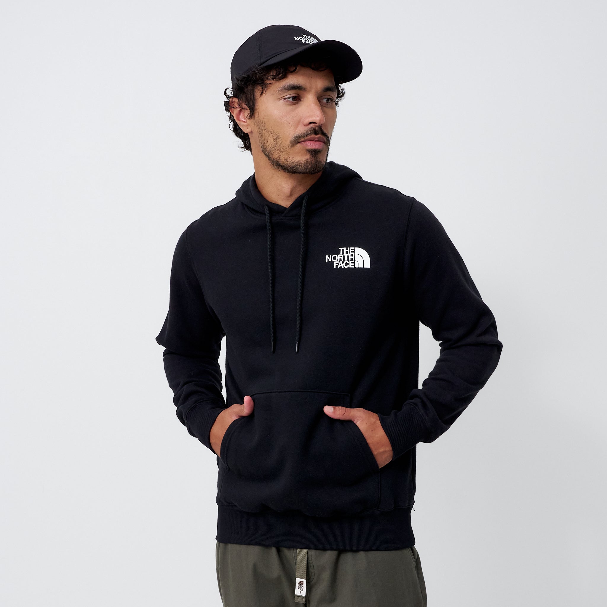 The North Face Box NSE Pull Over Men's Hoodie in Black | CLO