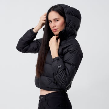 The North Face Hydrenalite Down Women's Hoodie in Black CL