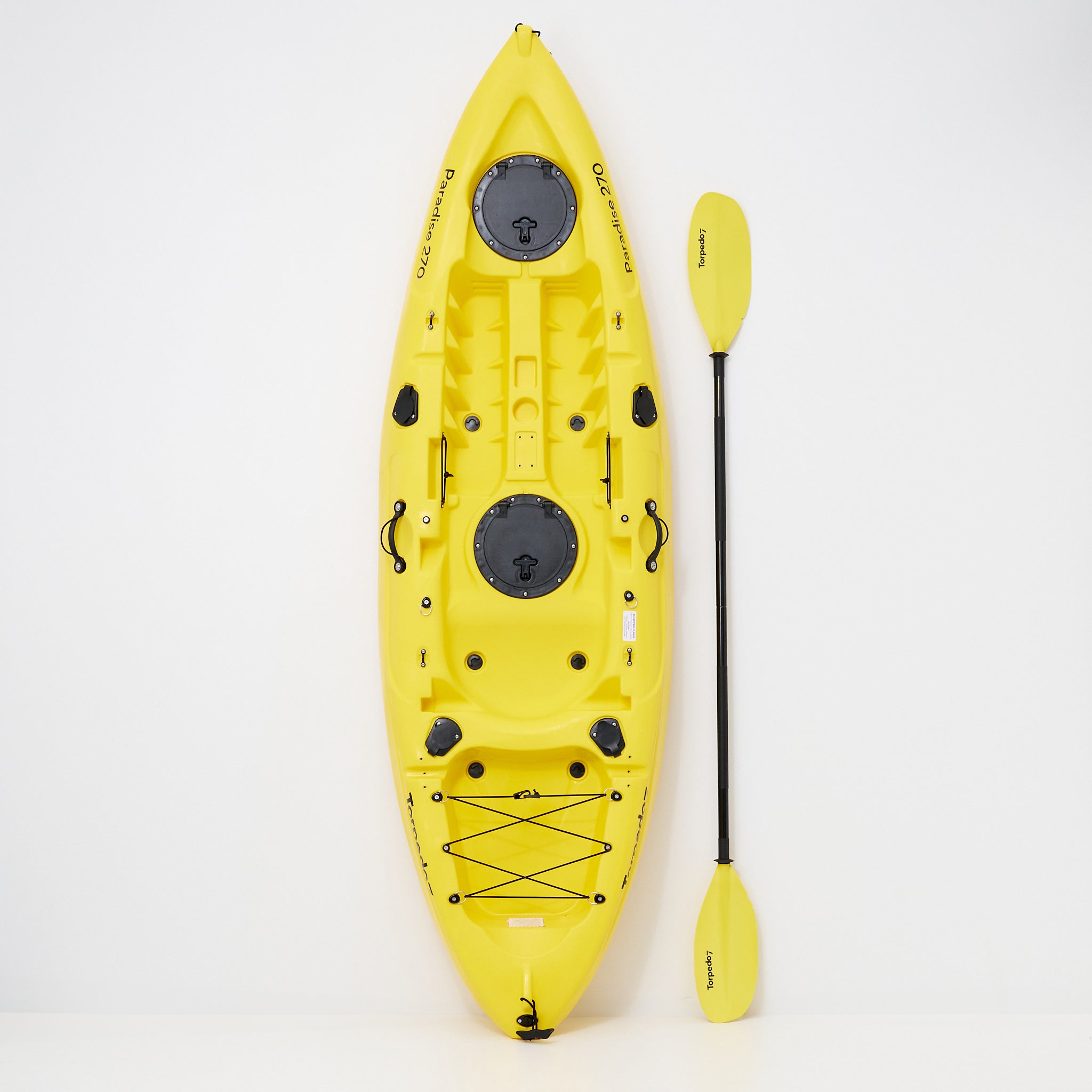 Torpedo7 Paradise Single Kayak with Paddle in Blue | WATER S