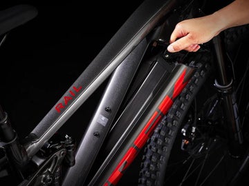 Trek 2023 Rail GX AXS E-Bike in Black BIKE