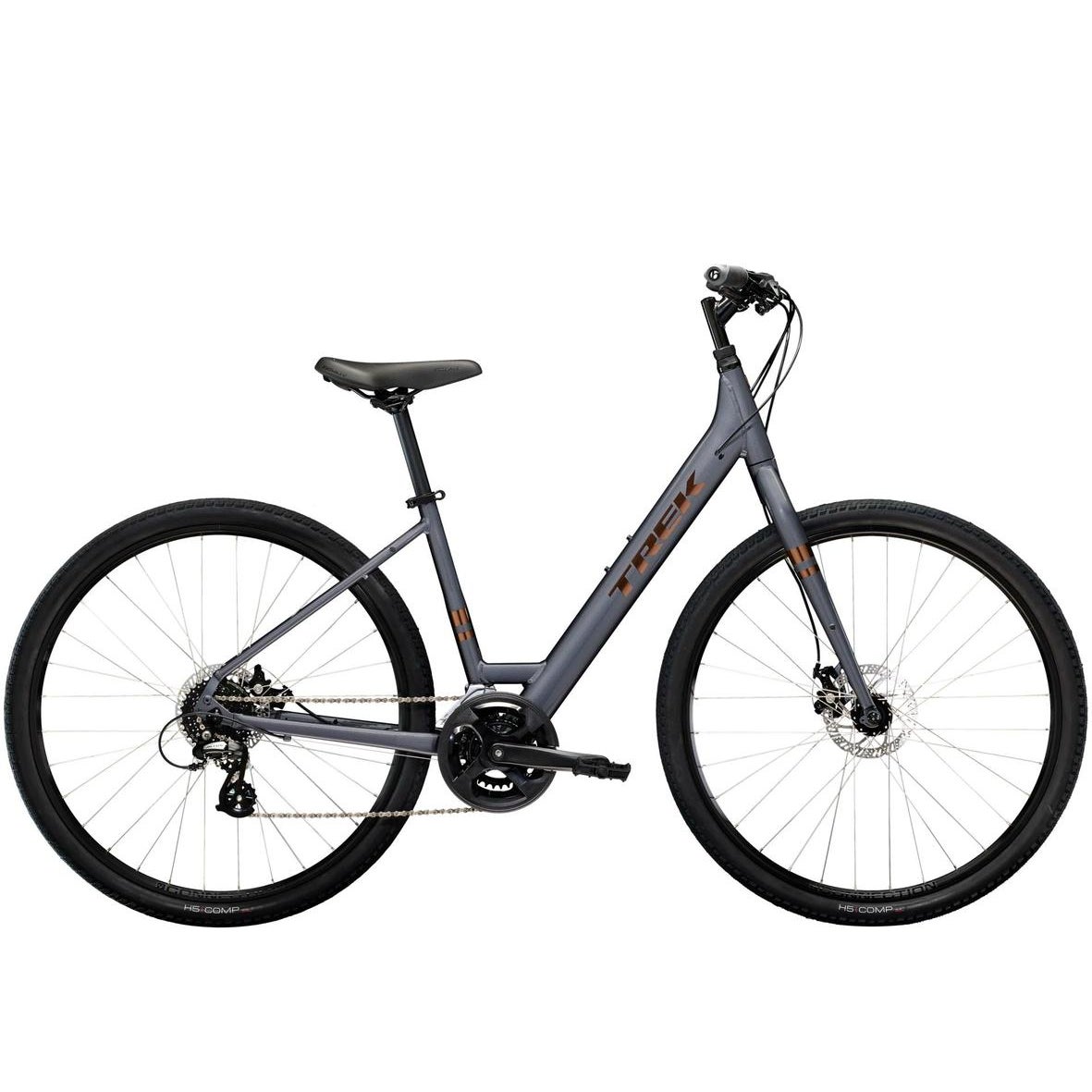 Trek Verve Lowstep Hybrid Bike in Grey BIKE