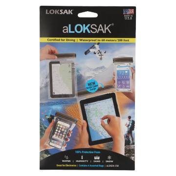 Loksak ALS ITM WP Resealable Double Seal Protection Bags - 4 Pa