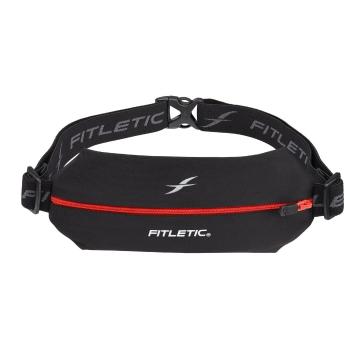 Fitletic Mini Sport Belt with Pouch - Black/Red