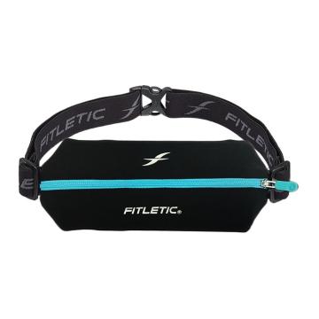 Fitletic Mini Sport Belt with Pouch - Blk/Tur Zip