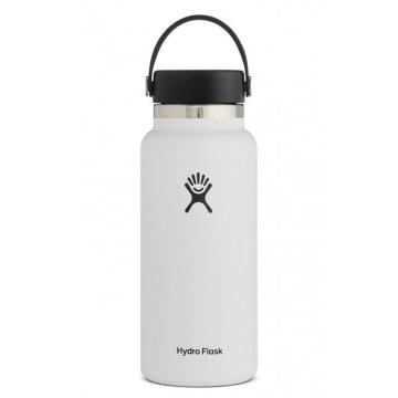Hydro Flask Vacuum Insulated Flask 946ml - White