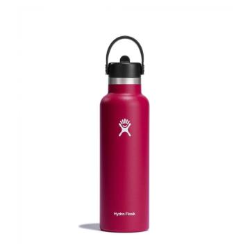 Hydro Flask 621ml Stand Mouth Bottle with Flex Straw Cap - Snapper