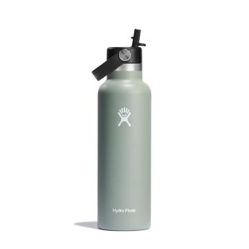Hydro Flask 21oz Standard Mouth with Flex Straw - Agave