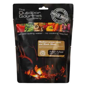 The Outdoor Gourmet Company Two Serve Meal - Mediterranean Lamb
