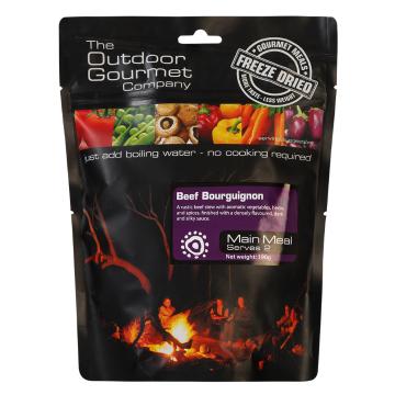 The Outdoor Gourmet Company Two Serve Meal - Beef Bourguignon