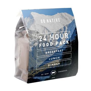 Go Native 24hr Food Pack - Beef Casserole (Coffee)