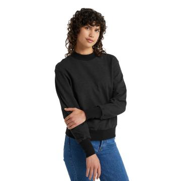 Icebreaker Women's Central Long Sleeve Sweatshirt - Black