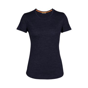 Icebreaker Women's Sphere II Short Sleeve T Shirt - Midnight Navy