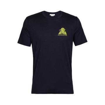 Icebreaker Men's Tech Lite II Short Sleeve T Shirt - Midnight Navy