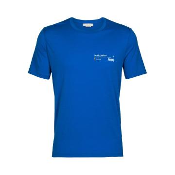 Icebreaker Men's Tech Lite II Short Sleeve T Shirt - Lazurite
