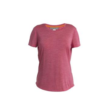 Icebreaker Women's Sphere II T-Shirt - Electron Pink Hthr