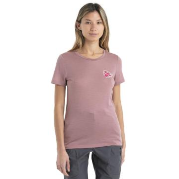 Icebreaker Women's Merino Tech Lite II T-Shirt Community - Crystal