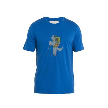 Icebreaker Men's Merino Tech Lite II T-Shirt Tech Head - Lazurite