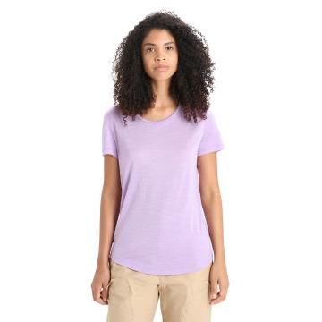 Icebreaker Women's Sphere II Short Sleeve T-Shirt - Purple Gaze