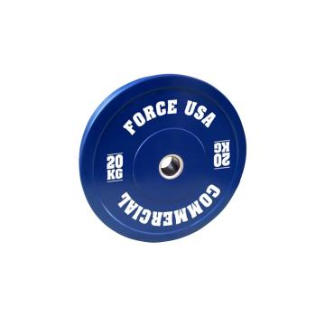 Force USA Pro Grade Bumper Plate 20kg - Blue