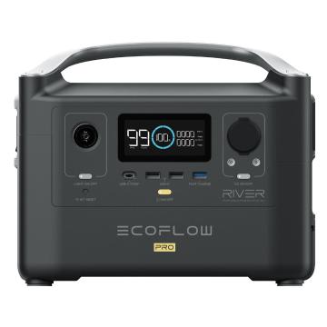 EcoFlow River Pro Portable Power Station - Black