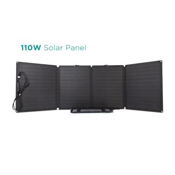 EcoFlow 110W Solar Charging Panel - Black