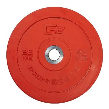 Garage Gym Olympic Bumper Plate 25Kg (New Code)